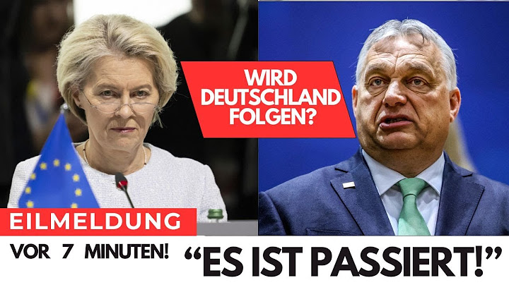 ES IST PASSIERT! – Ungarn verlässt Brüssel  Wird Deutschland folgen