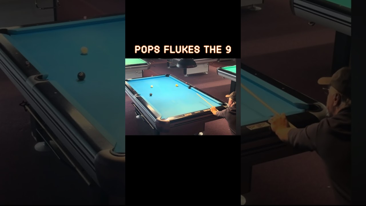 Image of video the Sometimes a fluke can make your opponent puke! 🤮 🎱 🫡 #9ball #billiards #fluke #svb #forthewin 15