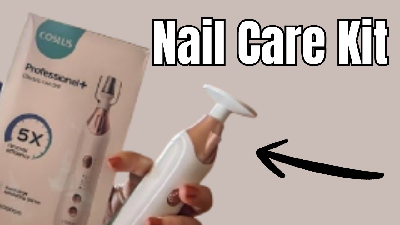 COSLUS Professional Manicure Pedicure Kit Review - At-Home Nail Care
