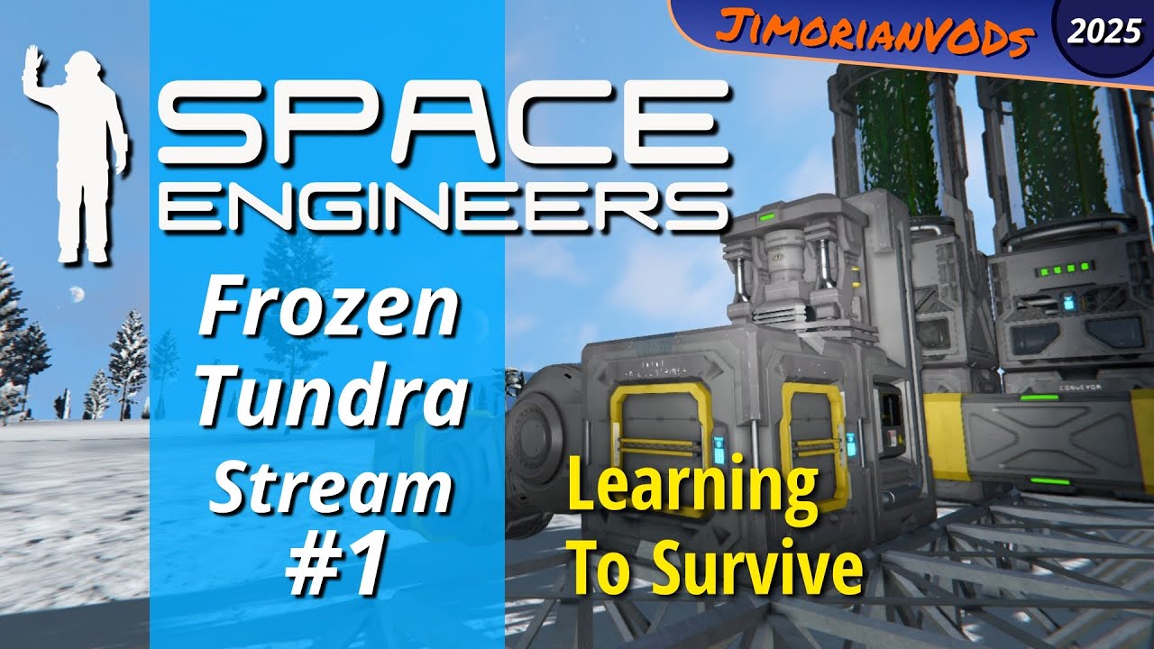 Space Engineers Frozen Tundra Ep 1 - Learning To Survive - YouTube
