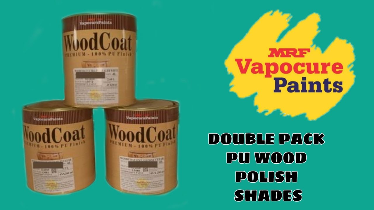 MRF WOOD POLISH COLOUR SHADES _ WOOD STAINS YouTube