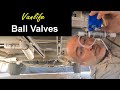 Van Life build series - Installing Ball Valves, support panel and crimping pex pipe. Part 1