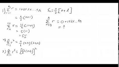 JC H2 Math Sigma Notation (Part 2)