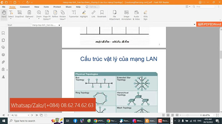 Mạng có cấu truc point to point là gì