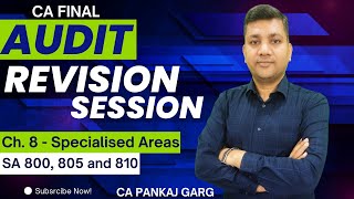 Final Audit - Revision Session (Ch. 8 - Specialised Areas)