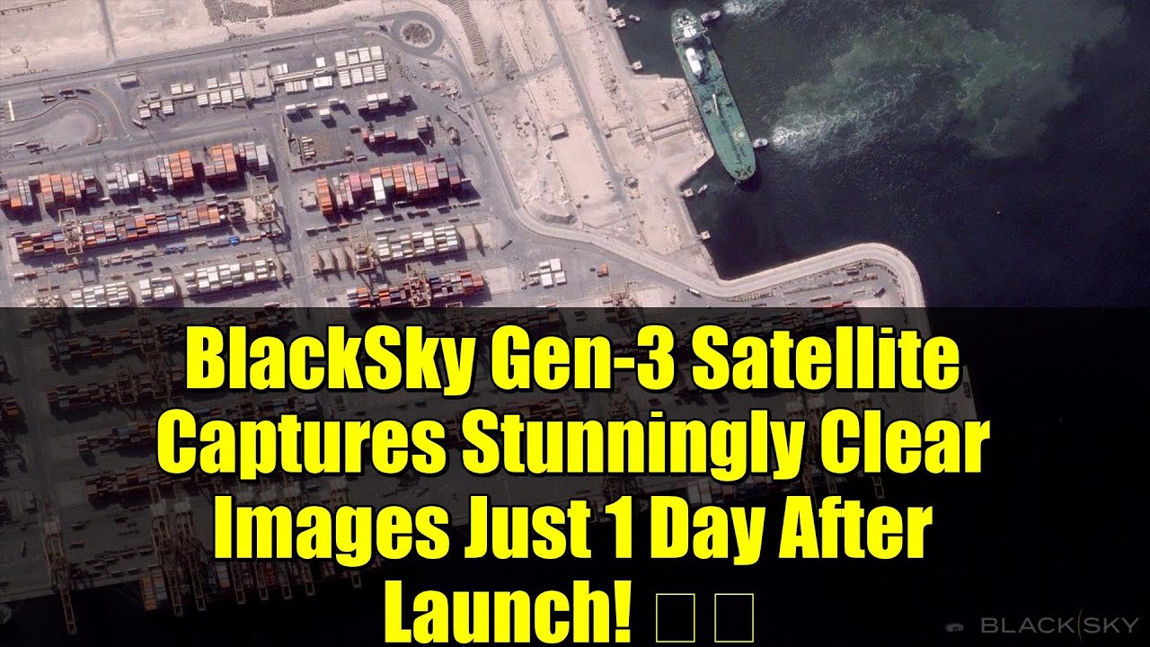 Спутник BlackSky Gen-3 сделал потрясающе четкие снимки всего через день после запуска! 🚀🌍