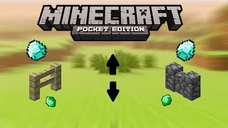 Как Перепрыгнуть Через Забор В Minecraft Pocket Edition - : 0.12.2  :0.12.3 : 0.13.0