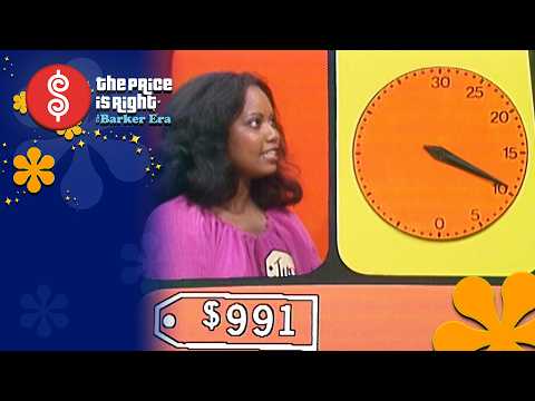 She’s Completely Locked In During Clock Game | The Price Is Right 1983