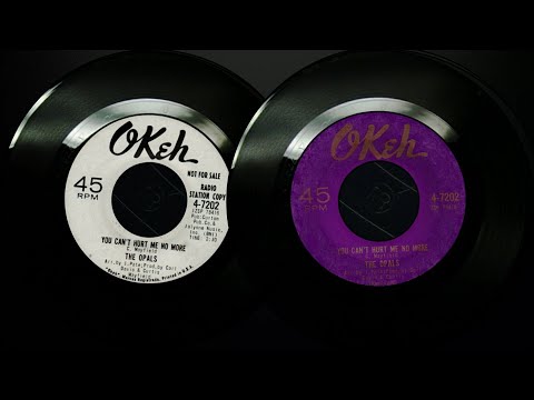 The Opals You Can't Hurt Me No More OKeh Records