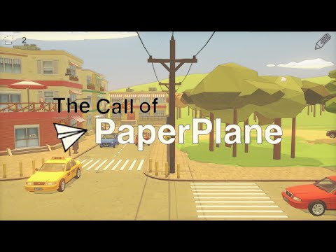 Приключения бумажного самолётика ✔ The call of paperplane