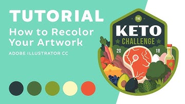 Tutorial | How to Recolor Artwork in Adobe Illustrator CC
