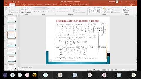 S-MATRIX CALCULATION FOR CIRCULATOR