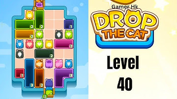 Drop The Cat Level 40 Walkthrough Solution 