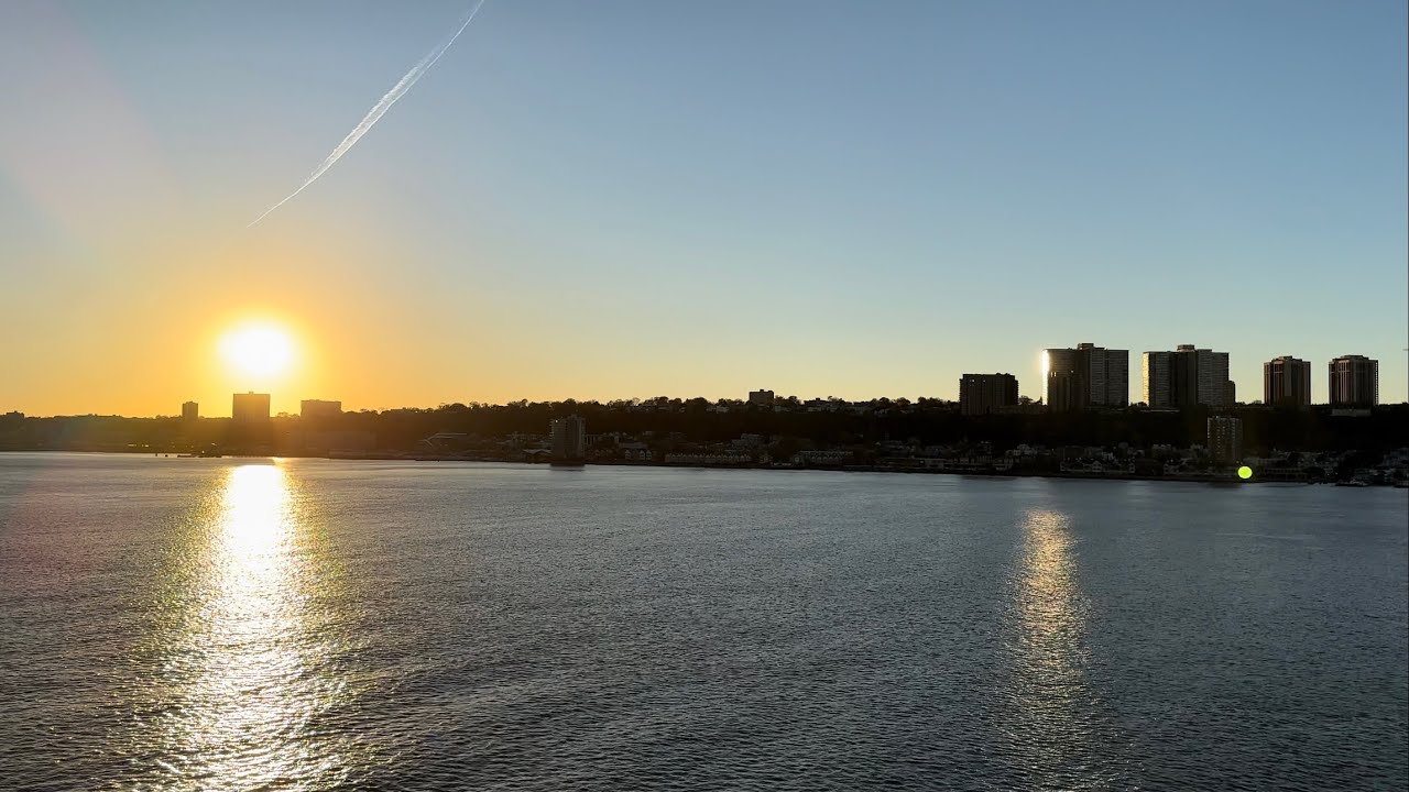 Riverbank State Park Sunset Walking Tour in 4K Ultra HD