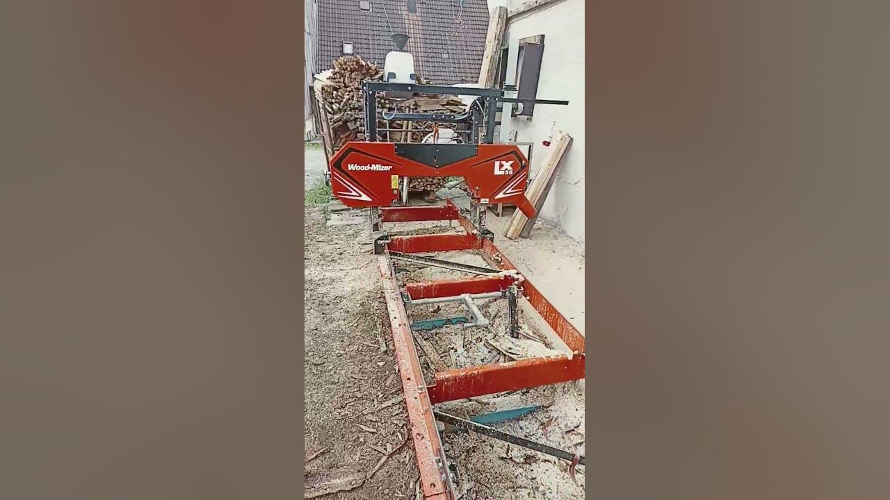 Woodmizer LX50 - YouTube