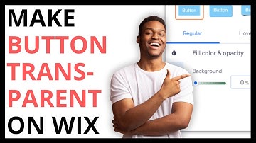 How to Make Button Transparent on Wix [QUICK GUIDE]