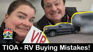 Mistakes to avoid when buying an RV! #tioa #traveltrailer #rvlife #vlog