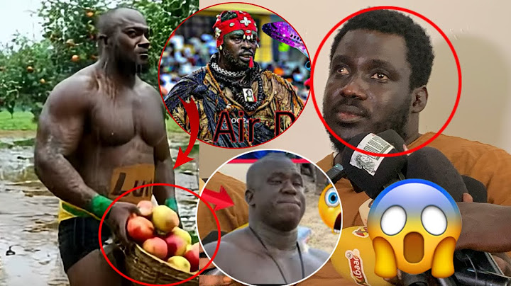 Sa thies en colère « Modou Lo Yekini danio dém si serigne pour siteu daan Balla Gaye…. kawtef