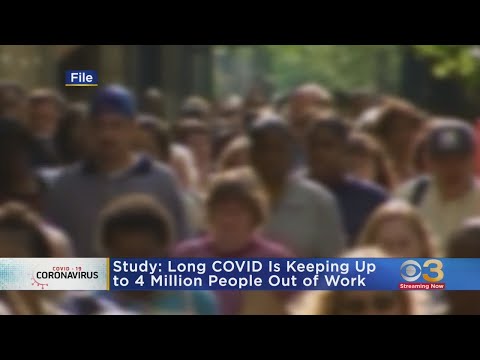 Study: Long COVID keeping millions of Americans from working