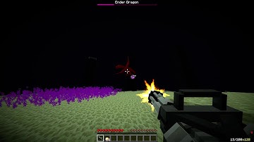I Killed The Ender Dragon With A Minigun