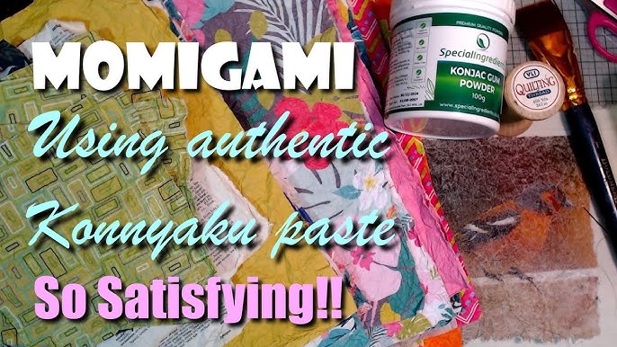Yasutomo Nori Rice Paste Glue for Tsumami Kanzashi: 10 Oz Tub 