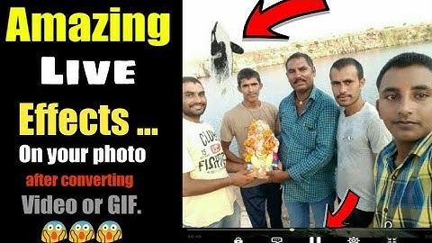Amazing live effect on your photo | Augment Reality