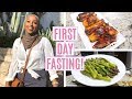 FIRST DAY OF FASTING WITH THE FAM! | Maple Glazed Salmon Recipe | #TheRamadanDaily