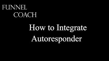 How to Integrate Autoresponder or Setup Autoresponder in Clickfunnels A Clickfunnels Tutorial