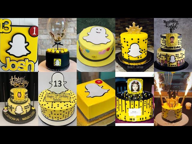 Snapchat Cake - CakeCentral.com