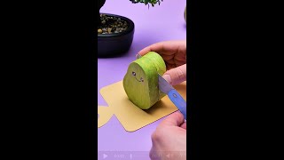 Making CUTEST Avocado From Paper #DIY #paper