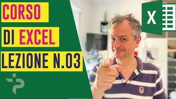 Gestire celle righe e colonne in Excel (Corso gratuito Lezione N. 3)