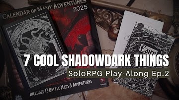 How to Convert to Shadowdark from 5E | SoloRPG Play-Along Episode 2