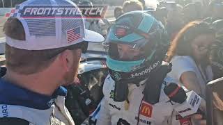 Chris Buescher & Tyler Reddick Have Heated Discussion After Darlington