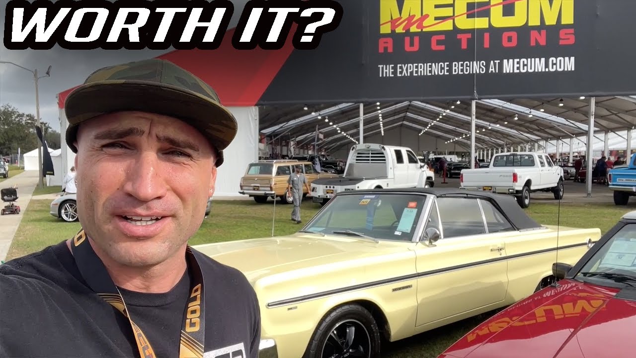 What its Like Going to Mecum Auto Auctions YouTube