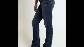 Silver Jeans Co Womens Tuesday Low Rise Slim Bootcut Jeans Dark Wash https://amzn.to/3Md1EMo