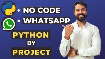 WhatsApp Bot in Python in Less Code | Twilio | Python By Project (Part-5)
