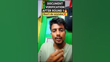 WBJEE 2025 Document Verification after ROUND 1 Seat Allotment🔥#wbjee2025 #shortsfeed #shorts