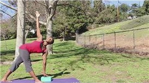 Yoga for Weight Loss : Twisted Triangle