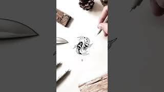 For the lovers 🤍 couple tattoo ideas #tattoo #tattooideas #art #artist #fyp #illustration