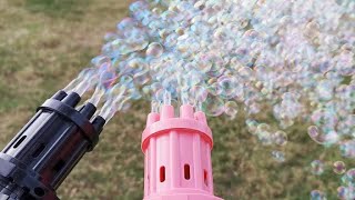 Electric Super Bubble Gun - Endless Fun for Kids & Parties