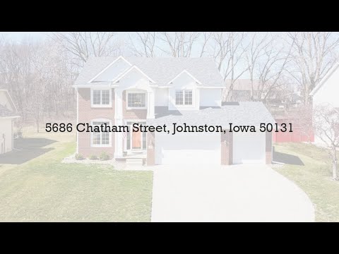 5686 Chatham Street, Johnston, IA home video tour