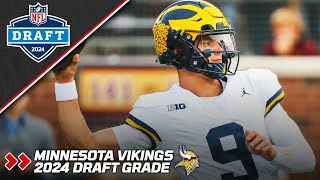 Minnesota Vikings 2024 Draft Grade | PFF