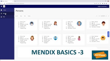 Mendix Basics - Chapter 3 (Page, Styling, Navigation, Nested)