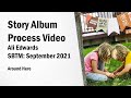 Scrapbook Story Album Process | Ali Edwards | SBTM September 2021 | Around Here