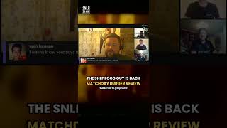The SNLF Food Guy Rates a Matchday Burger 🍔 | SNLF Show #nonleague #shorts