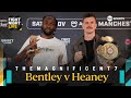 Denzel Bentley DEFENDS his British Middleweight Title against Nathan Heaney 💥🔥 #TheMagnificent7 🥊