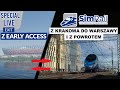 #live Special z okazji 500 subskrypcji - Z Krakowa do Warszawy i z powrotem w Simrail Multiplayer!