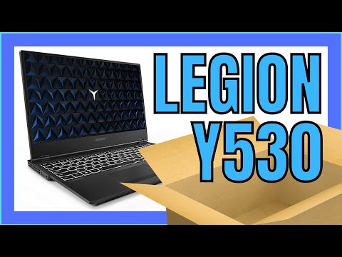 UNBOXING | Lenovo Legion Y530 - 15.6" FullHD i7-8750H, 8GB de RAM, 1TB HD 128 SSD NVIDIA 4GB