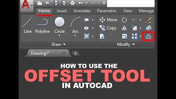 How To Use Offset Tool In AutoCAD | Beginner