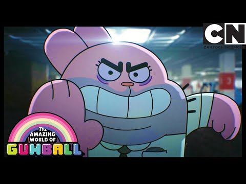 The Wattersons Battle for Control | The Remote | Gumball | Cartoon Network